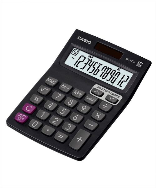 Casio MJ-12SA Desktop Calculator -Black