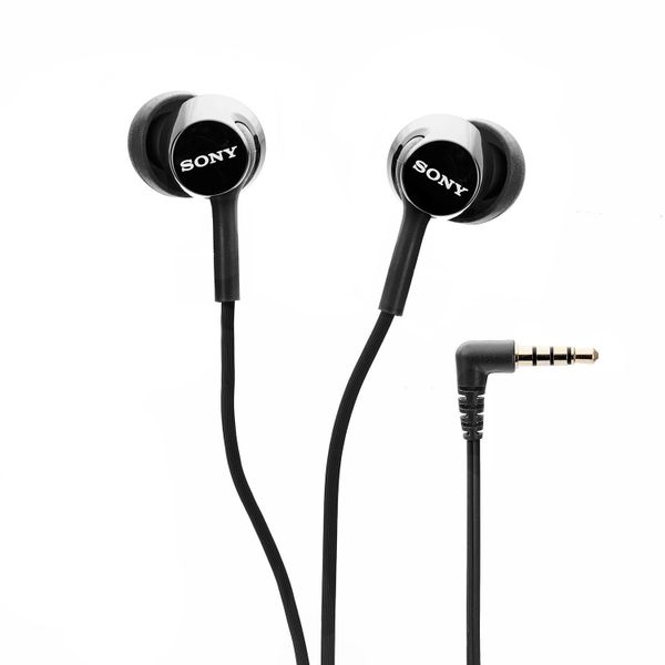 Sony MDR-EX15AP In-Ear Headphones with Mic (Black)