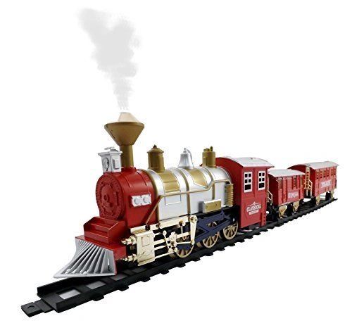 Train With Track light music battery operated train toy