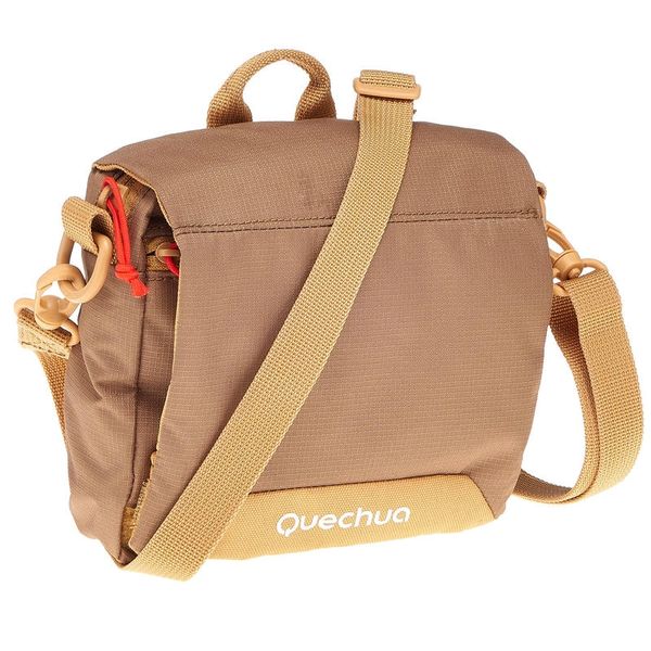 QUECHUA Travel Multi-Compartment Pouch - Brown