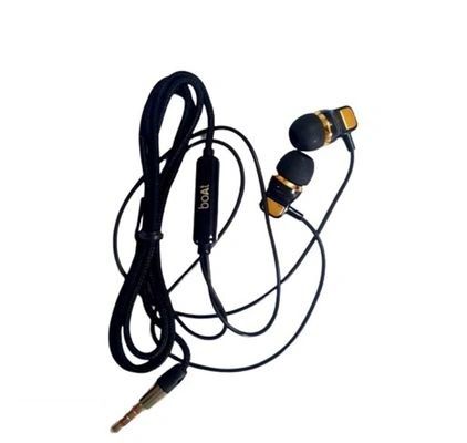 Boat Rockerz 335 STEREO EARPHONES (Black/Gold)