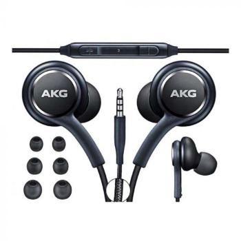 Samsung Earphones With Mic Tuned by AKG (Black)