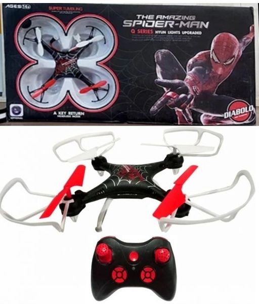 Spider man sale drone toy