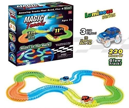 Magic Tracks®  The Amazing Racetrack That Can Bend, Flex & Grow!