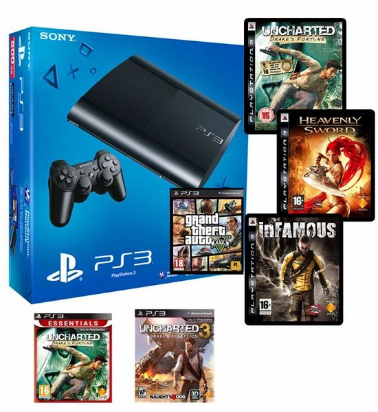 Consola Sony PS3 Slim 500GB - Consola - Compra na