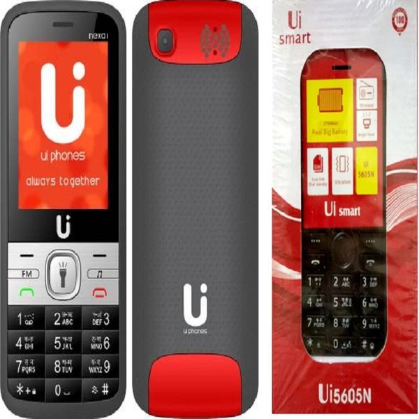 Ui Smart 5605N keypad phone Dual Sim(Black)