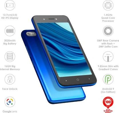 Itel A25 Storage 16 GB, 1 GB RAM