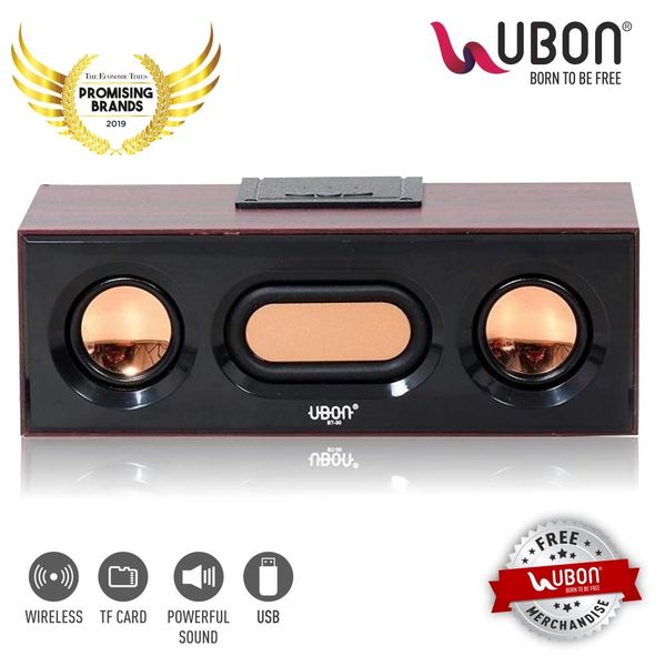 UBON GBT 30A WOODEN Wireless Bluetooth Speaker Yoshops