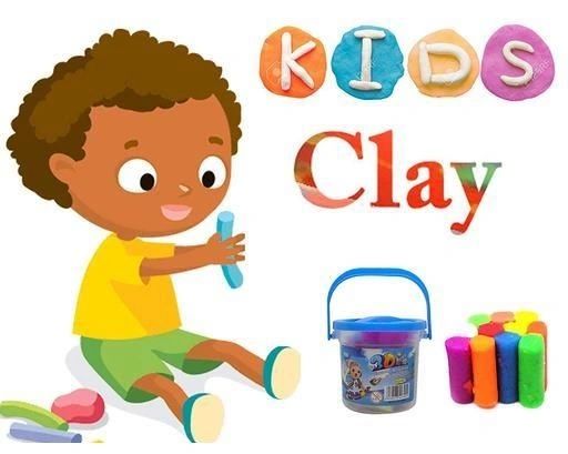 Color Clay Set for Kids Children Colors Air Dry Clay