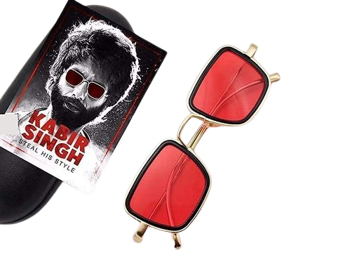 Davidson Sunglasses Unisex Metal Body Tony Stark Style and Inspired By Shahid Kapoor Kabir Singh