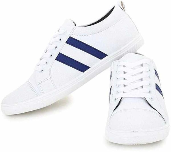 Yo Lifestyle White with Blue strike Color Casual Shoes