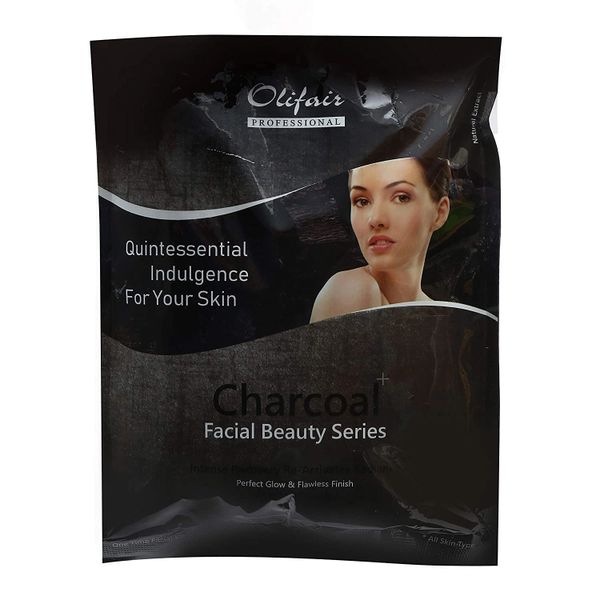 OLIFAIR Activated Charcoal Face Kit With Tea Tree Essential Oil 150gm(Riya Fruity Soap Free)