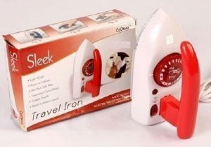 Ozomax Sleek Travel Iron (Purple,Red)