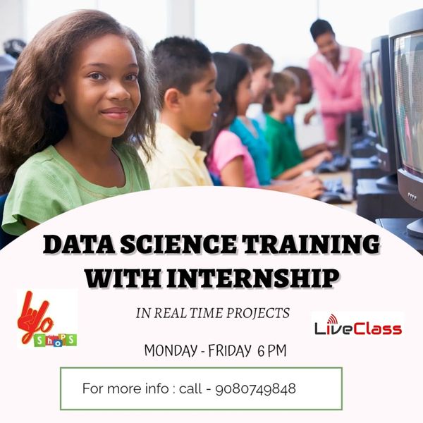 Data Science Training Program With Real Time Project