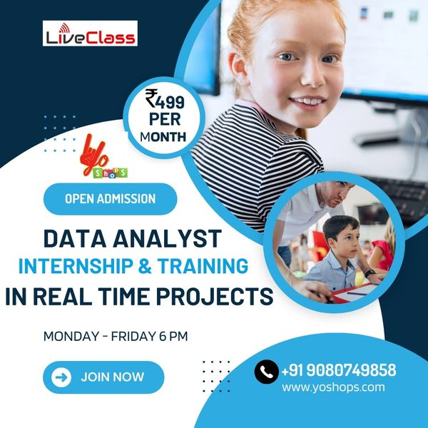 Data Analyst Training Program With Real Time Project