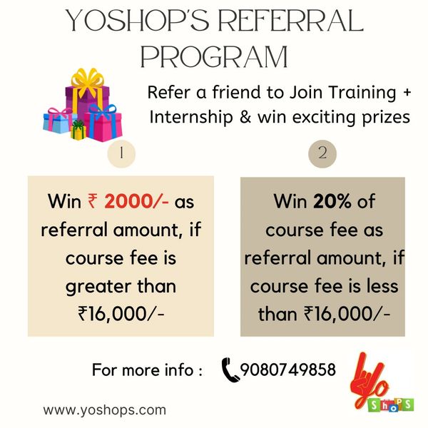 Yoshops Referral Gift