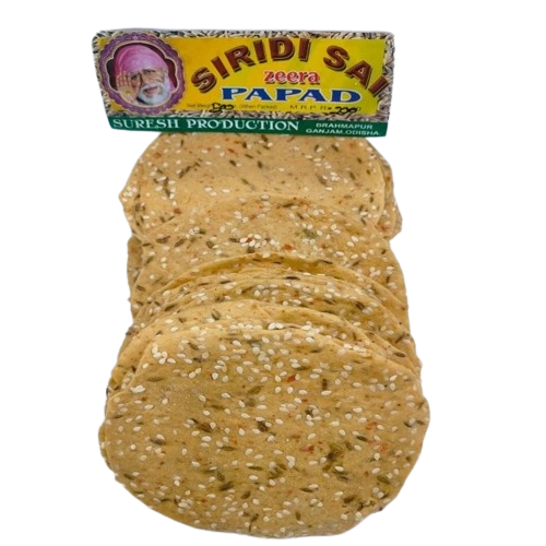 Berhampur Papad 500gm Zeera with Rai Papad 500gm