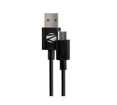 Zebronics USB Type C Cable 1 Meter Charging Cable for Samsung, Nokia, LG, HTC, Lenovo, Gionee and other smart phone.(Black)