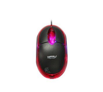 Zebronics Neon Optical USB Mouse Black