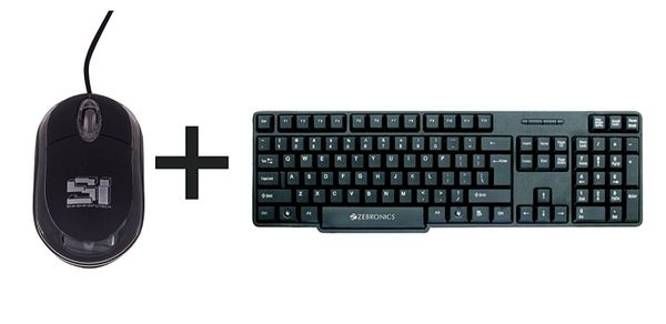 zebronics keyboard mouse combo