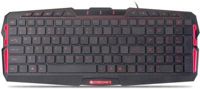 Zebronics Radiant Multimedia Gaming Keyboard