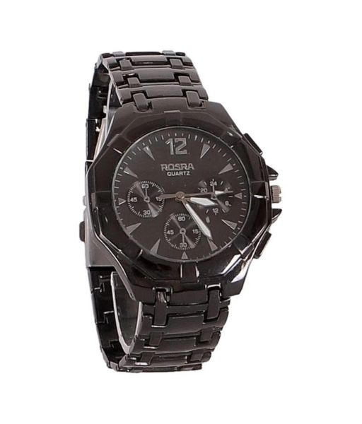 Rosra Black Analog Watch