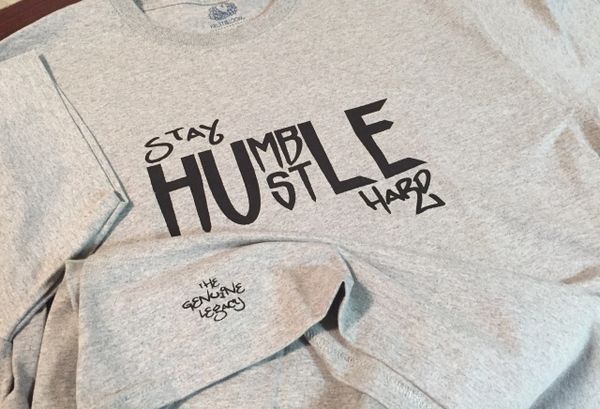 Stay Humble & Hustle Hard short sleeve t shirt