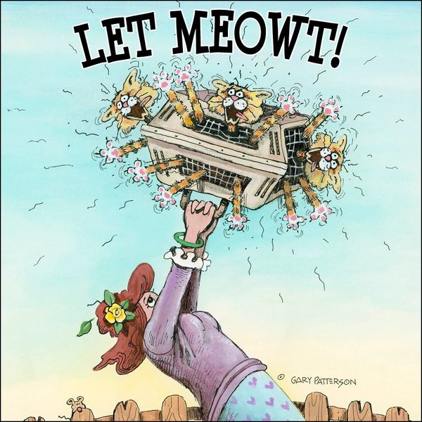 Let Meowt! Cat Magnet