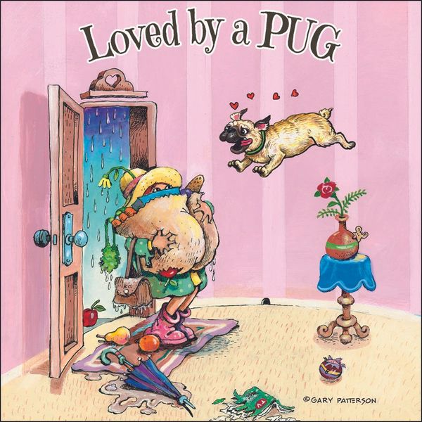 Loved by a Pug Dog Magnet