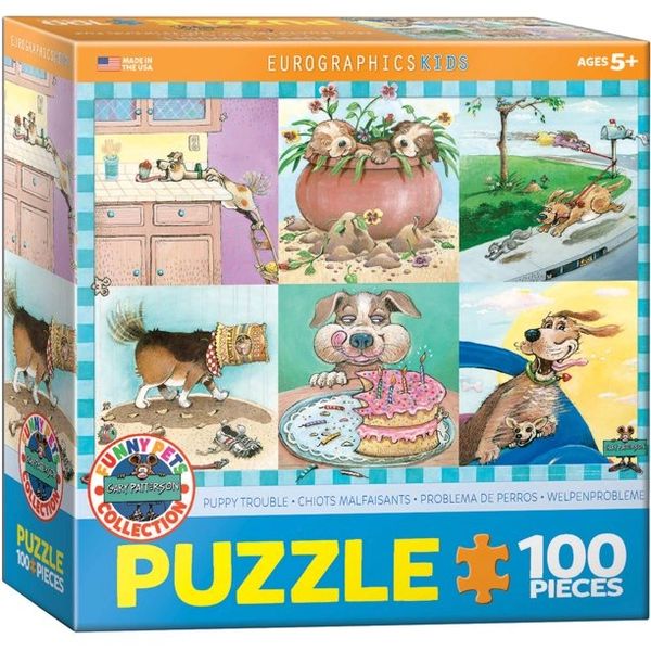 Puppy Trouble Jigsaw Puzzle