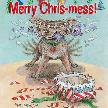 Merry Chris-mess! Magnet