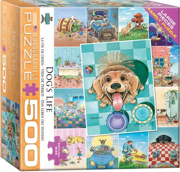 Dog's Life Collage Jigsaw Puzzle