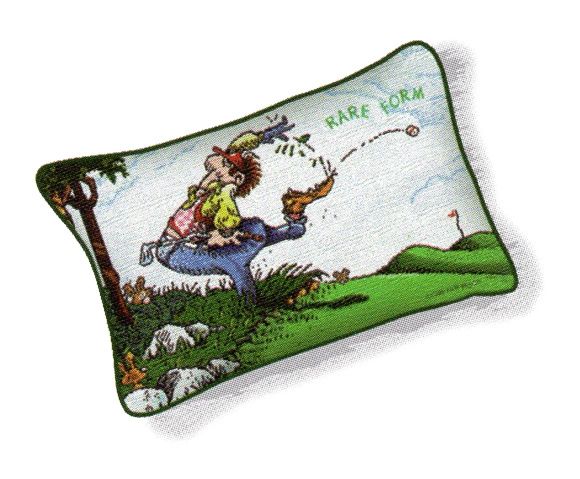 Rare Form Tapestry Golf Pillow