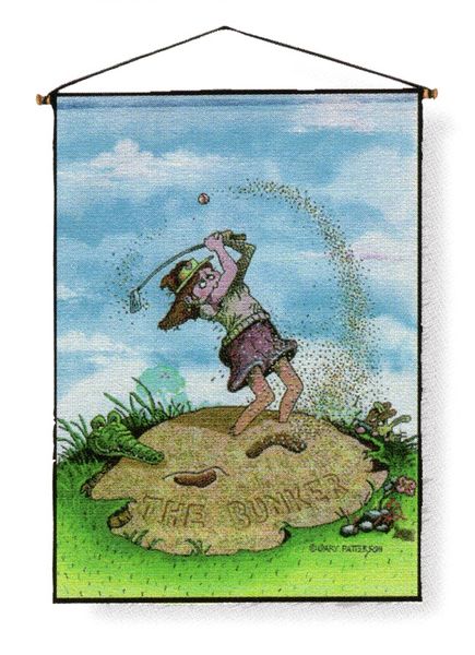 The Bunker Golf Wall Hanging Tapestry