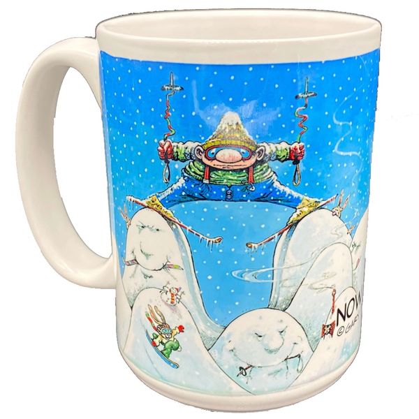 Now What? Snow Skiing Coffee Mug