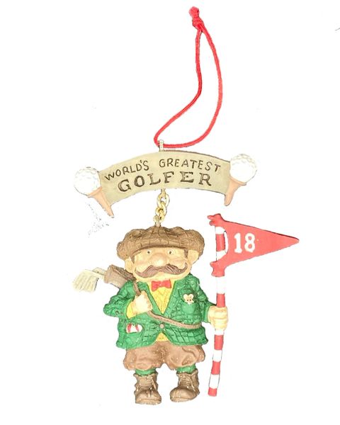 World's Greatest Golfer Ornament