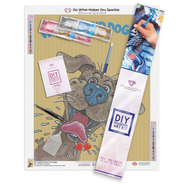 Who's Your Doggy Diamond Art Painting Kit