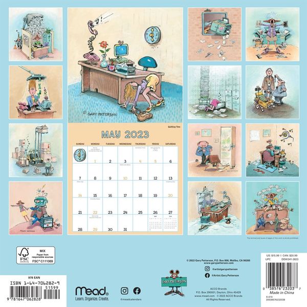 2023 Gary Patterson's Funny Business Wall Calendar | Gary Patterson  calendars and other merchandise