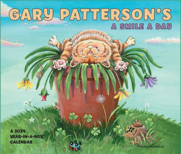 Gary Patterson's A Smile A Day 2024 YearInABox Desk Calendar Gary