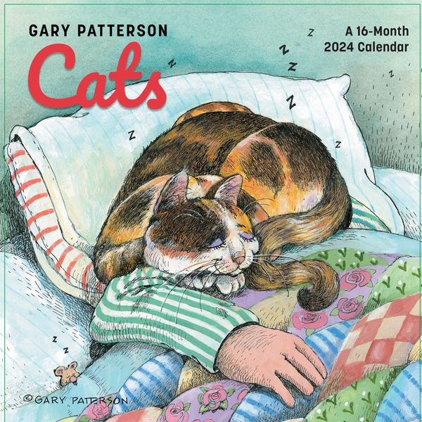 2024 Gary Patterson Cats Mini Calendar Gary Patterson calendars and