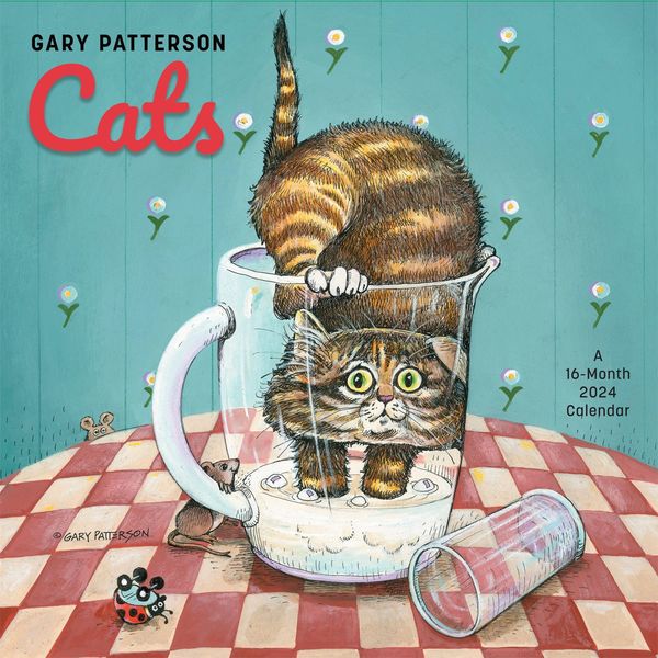 Gary Patterson 2024 Cats Wall Calendar