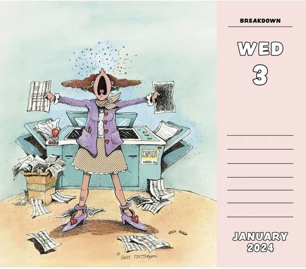 Gary Patterson's A Smile A Day 2024 YearInABox Desk Calendar Gary