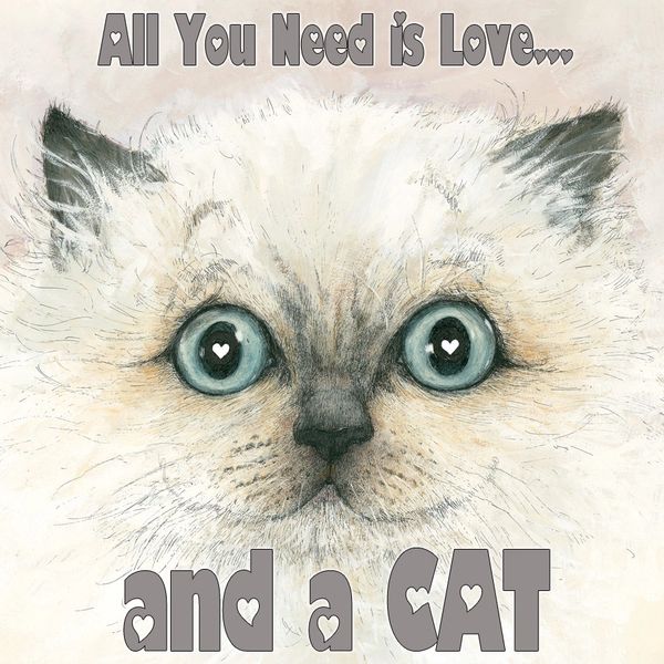 All You Need is Love... cat Magnet