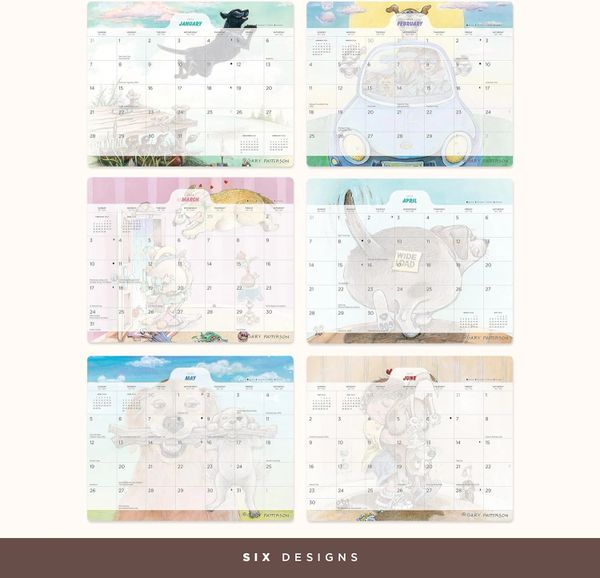 2024 Dogs Calendar PAD Gary Patterson calendars and other