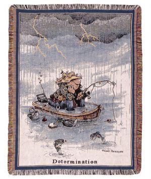 "Dedication" Tapestry Throw