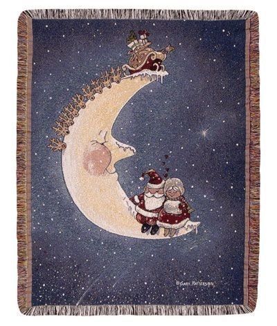 "Dreams & Wishes" Christmas Tapestry Throw