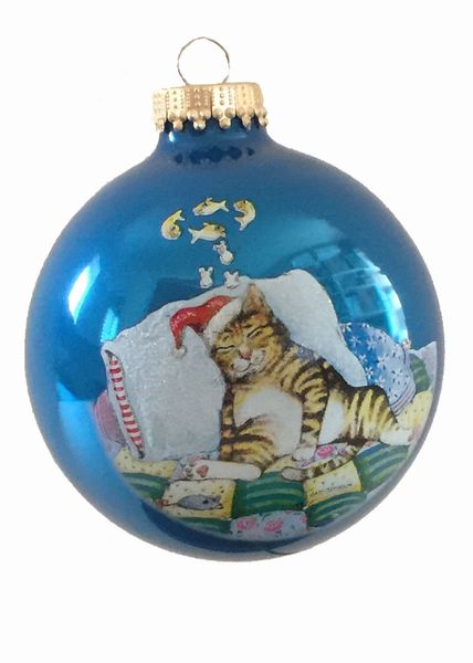 Dreams and Wishes Glass Christmas Ornament