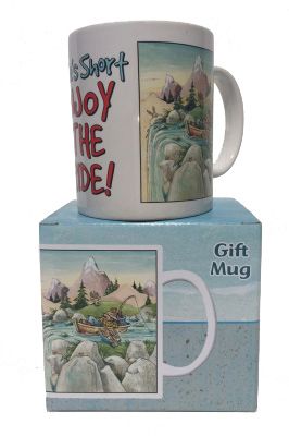 Enjoy The Ride Fishing Mug