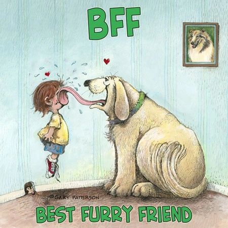 BFF Dog Magnet