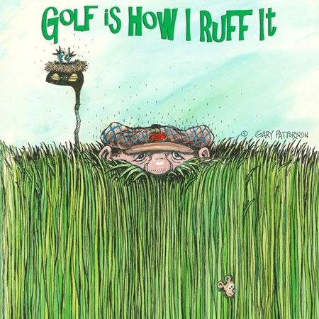 Ruff It Golf Magnet
